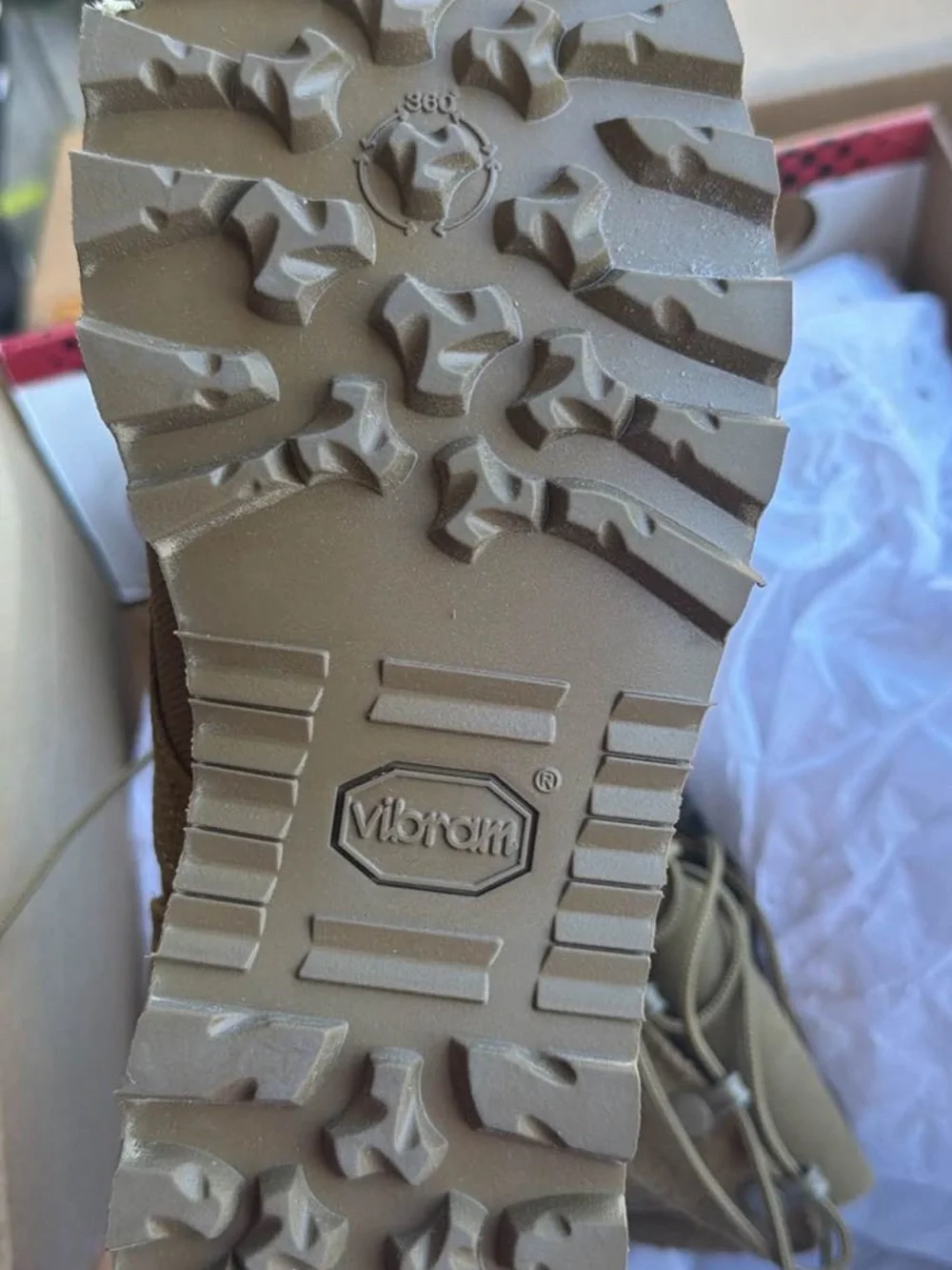Tactical Men's Desert Tan Combat Boots